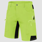 Men’s Knee-Length Cargo Shorts with Zippered Pockets