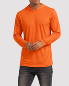 Men’s Long Sleeve Hooded T-Shirt