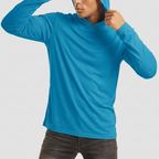 Men’s Long Sleeve Hooded T-Shirt