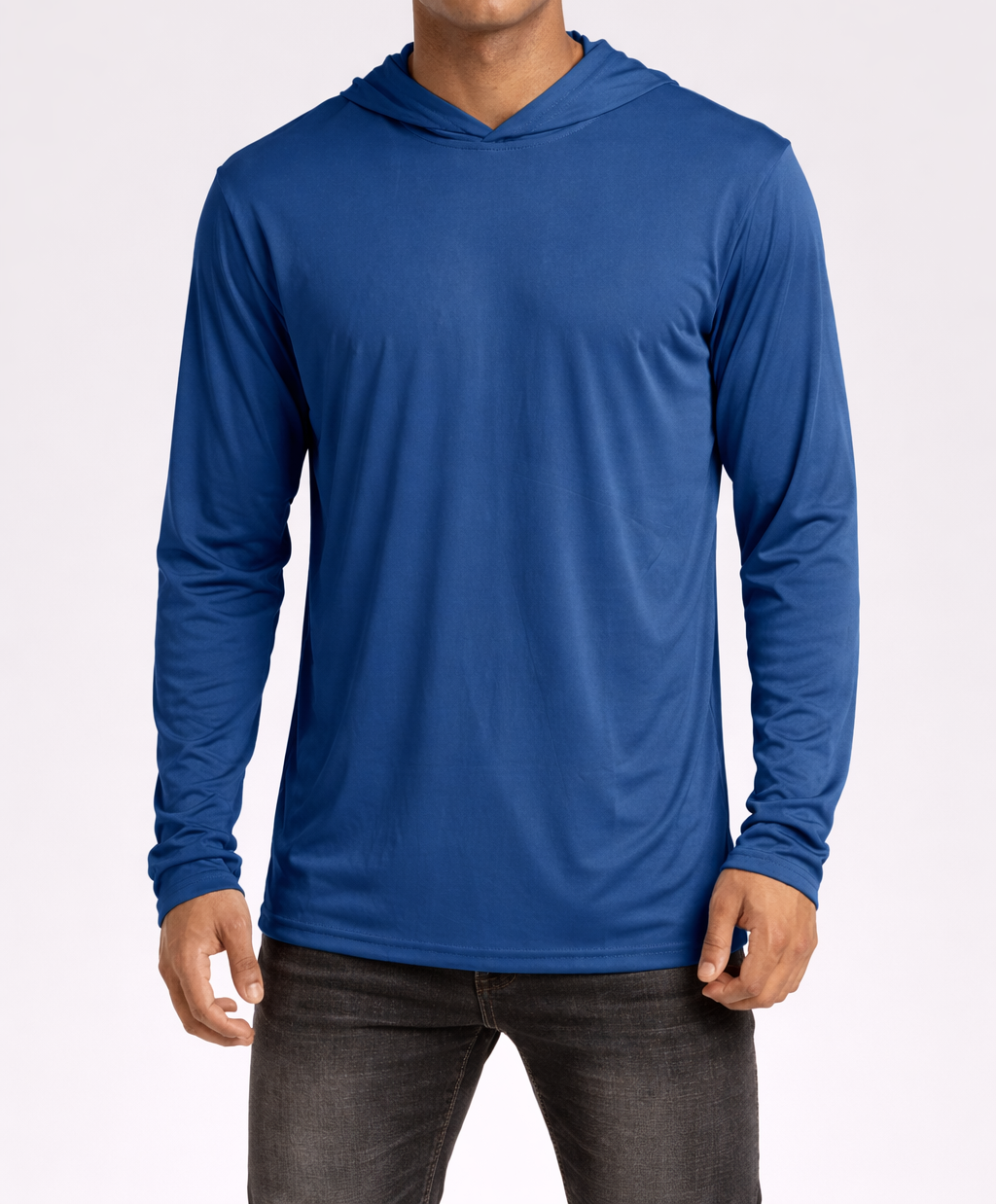 Men’s Long Sleeve Hooded T-Shirt