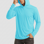 Men’s Long Sleeve Hooded T-Shirt
