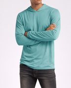 Men’s Long Sleeve Hooded T-Shirt