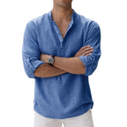 Men’s Long Sleeve Linen Shirt