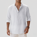 Men’s Long Sleeve Linen Shirt