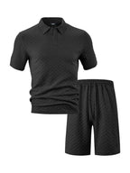 Men’s Polo Shirt & Shorts Set