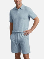 Men’s Polo Shirt & Shorts Set