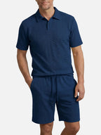 Men’s Polo Shirt & Shorts Set