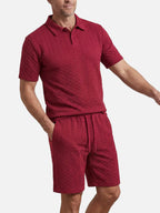 Men’s Polo Shirt & Shorts Set