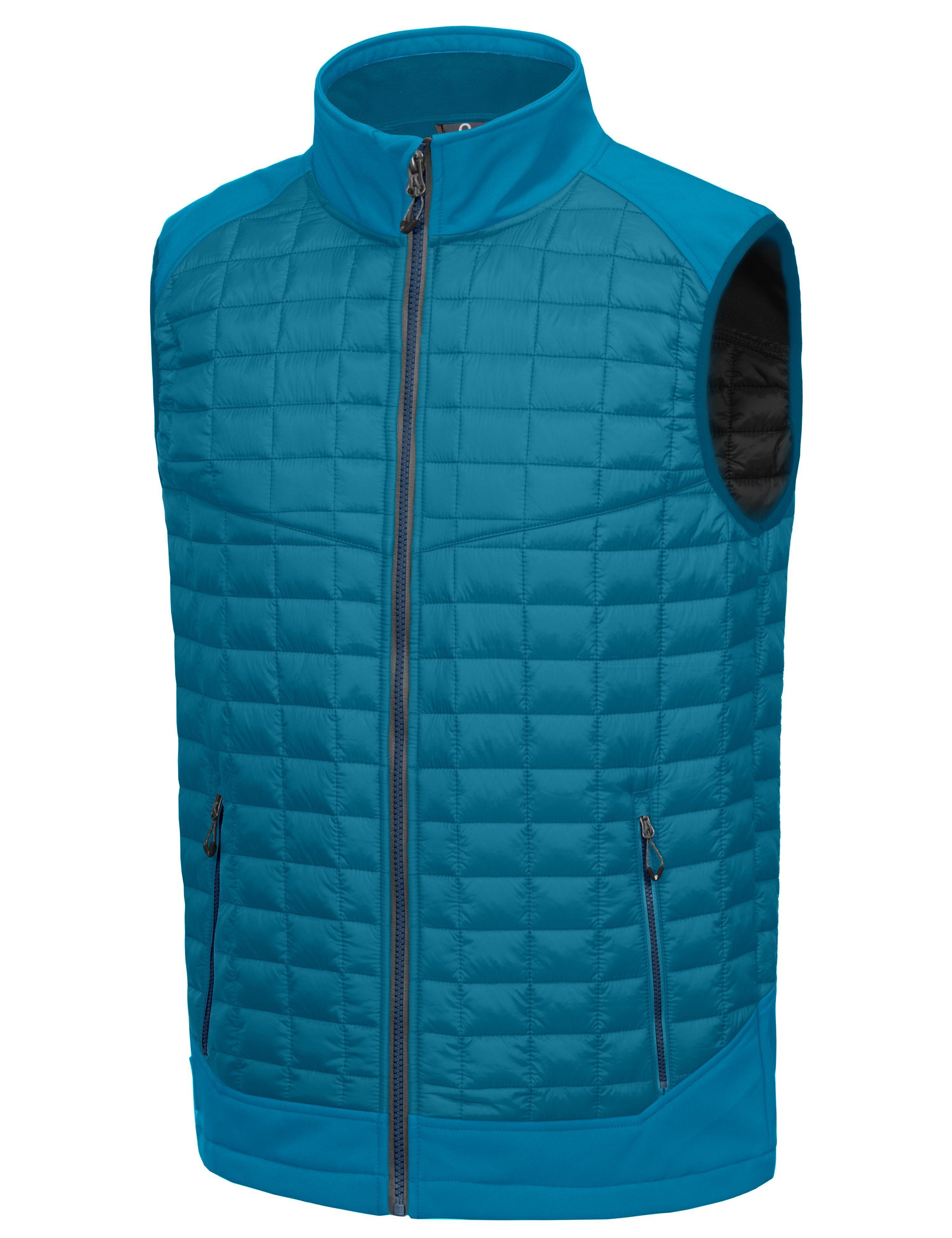 Men’s Quilted Zip-Front Bodywarmer Vest