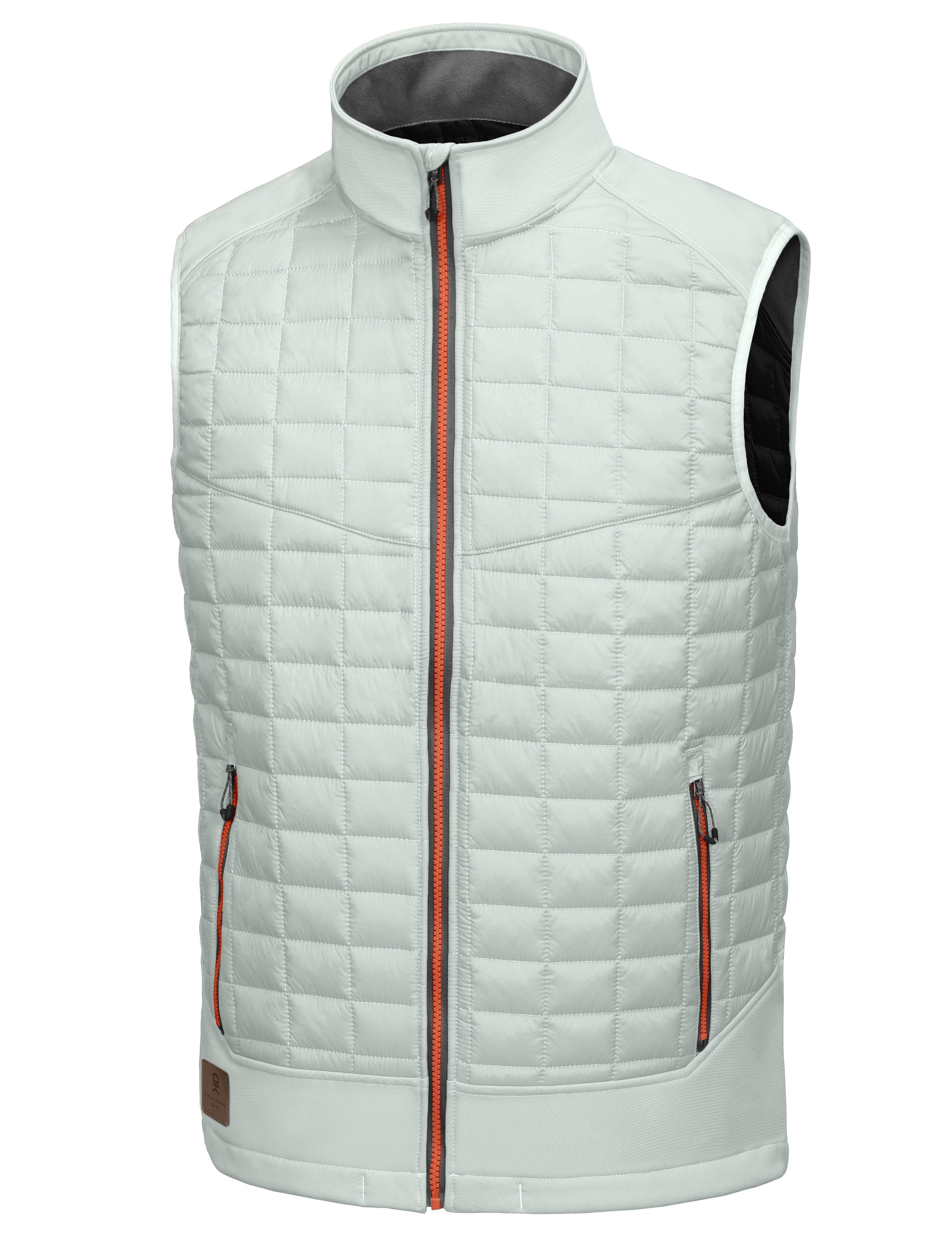 Men’s Quilted Zip-Front Bodywarmer Vest