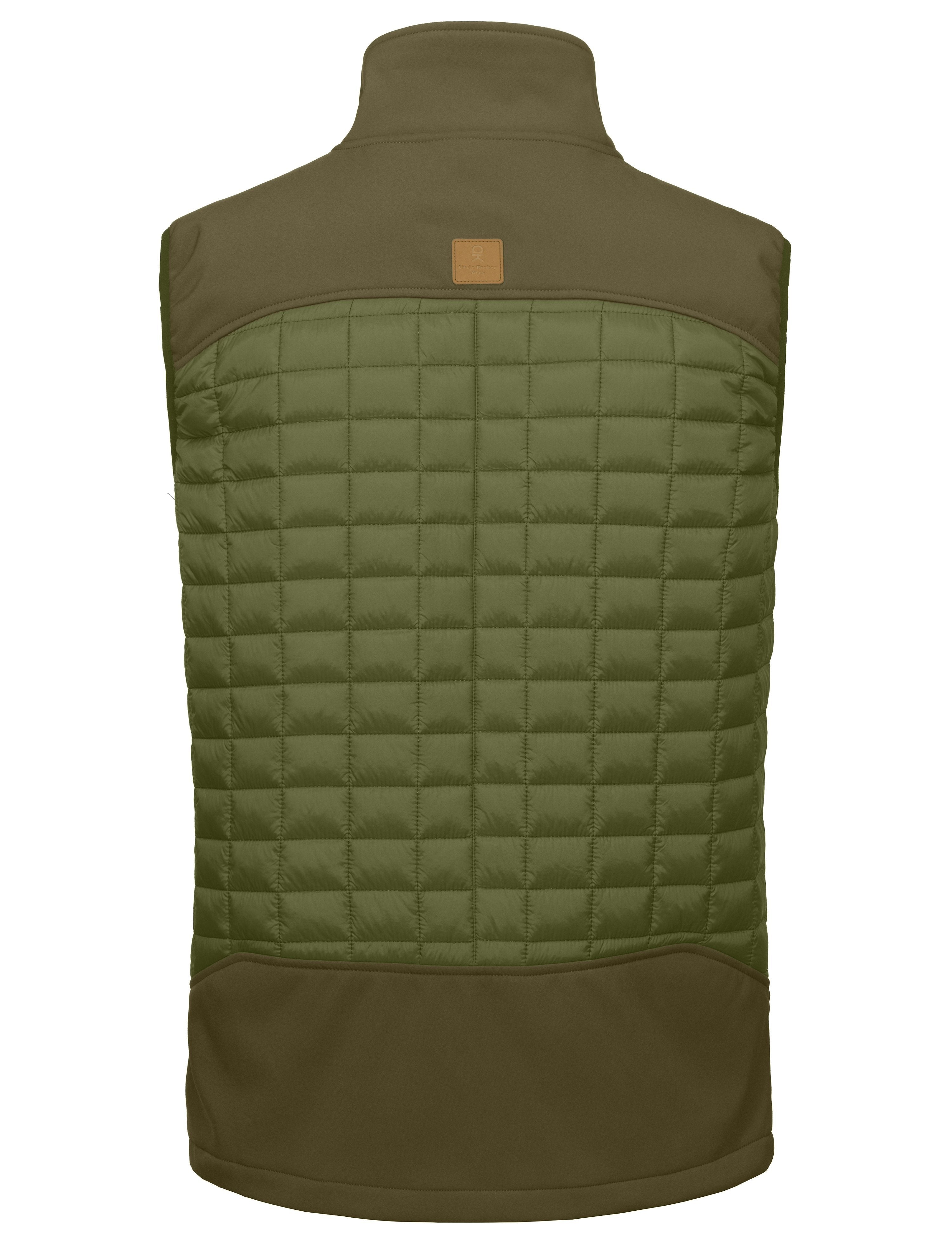 Men’s Quilted Zip-Front Bodywarmer Vest