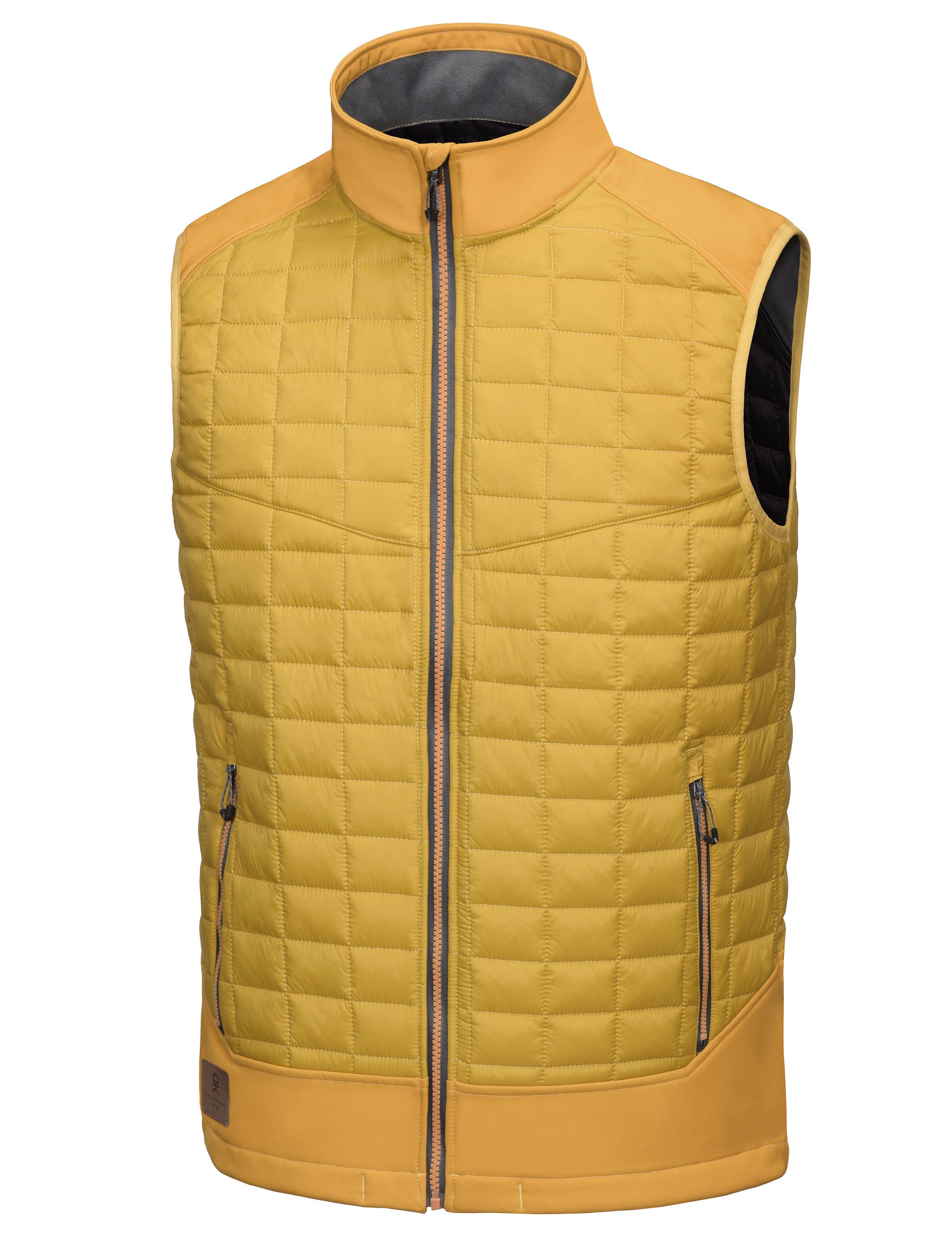 Men’s Quilted Zip-Front Bodywarmer Vest