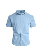 Men’s Short Sleeve Button-Up Shirt