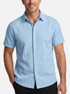 Men’s Short Sleeve Button-Up Shirt