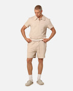 Men’s Short-Sleeve Knit Polo Shirt