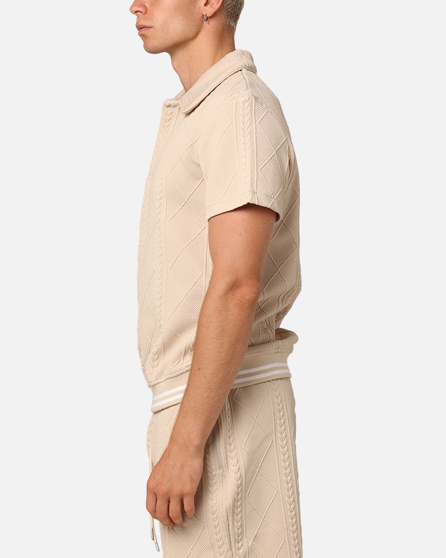 Men’s Short-Sleeve Knit Polo Shirt