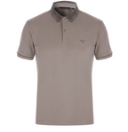 Men’s Short Sleeve Polo Shirt with Button Placket And Chest Pocket