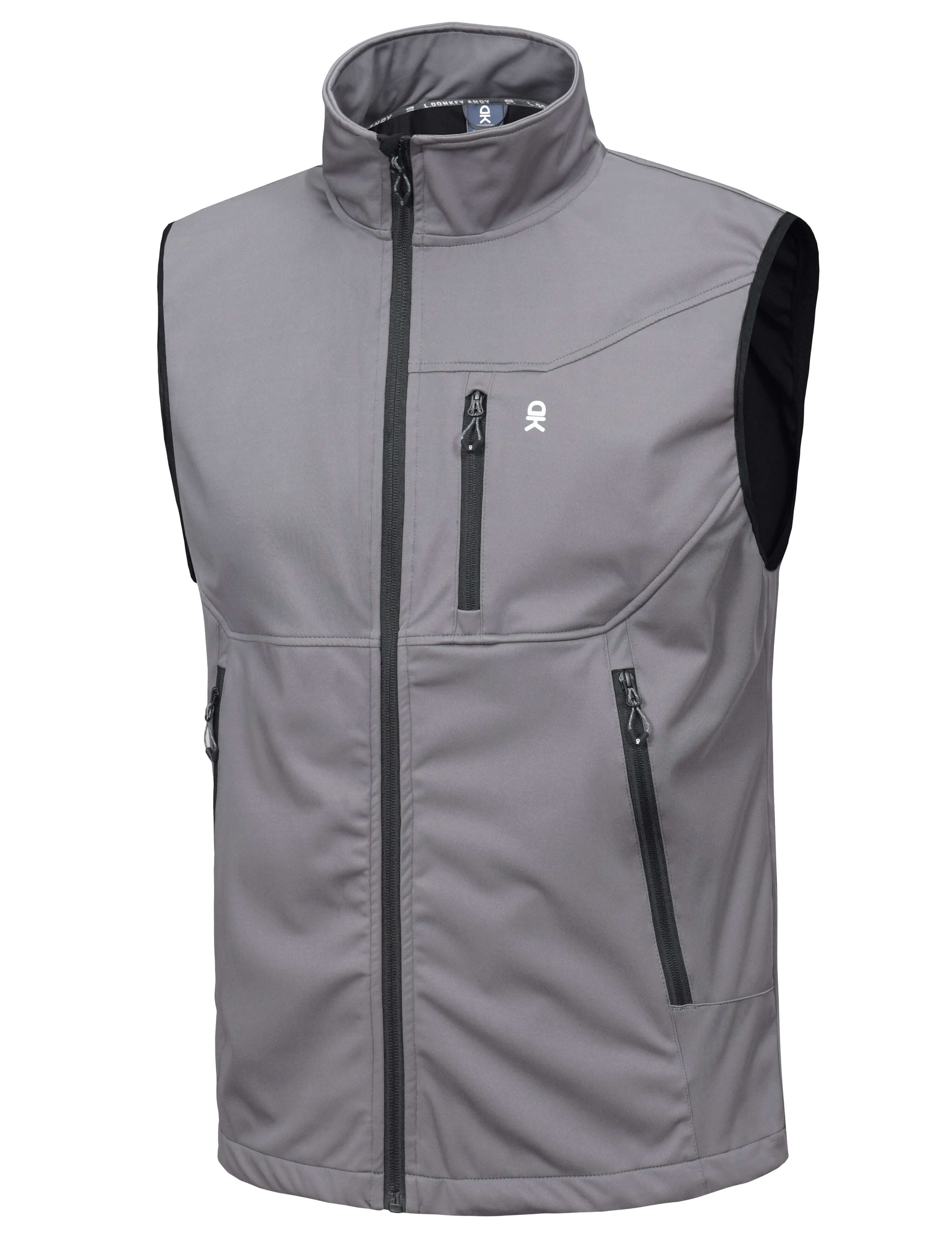 Men’s Sleeveless Softshell Bodywarmer Vest