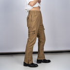 Men’s Tactical Cargo Pants with Multiple Zippered Pockets