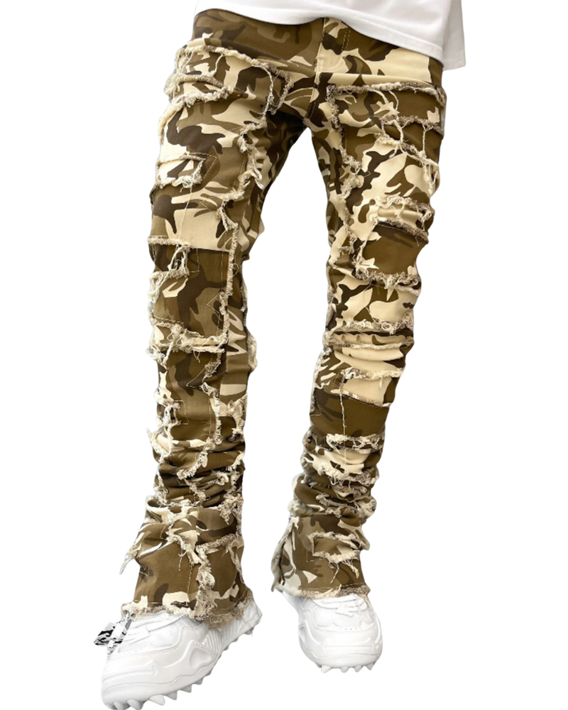 Men’s Tassel Trim Slim Fit Pants