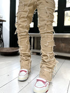 Men’s Tassel Trim Slim Fit Pants