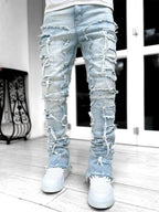 Men’s Tassel Trim Slim Fit Pants