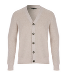 Men’s Textured Knit Cardigan With Button Front