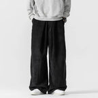 Men’s Textured Wide-Leg Pants