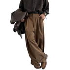 Men’s Wide-Leg Pleated Pants