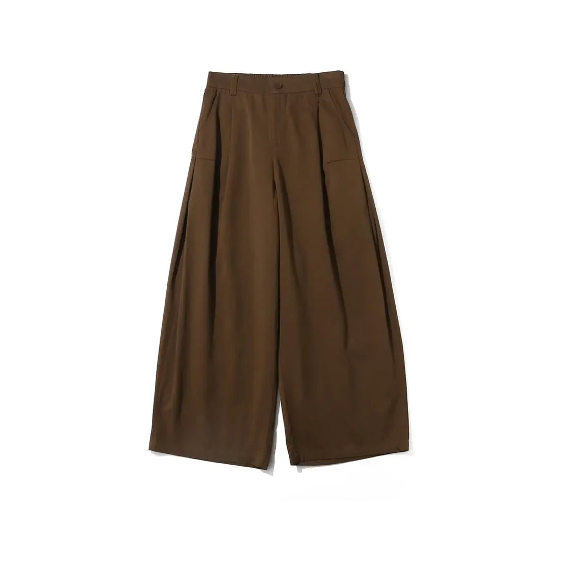 Men’s Wide-Leg Pleated Pants