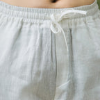 Men’s Wide-Leg Summer Pants with Drawstring Waist