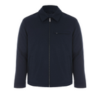 Men’s Zip-Front Jacket With Chest Pocket