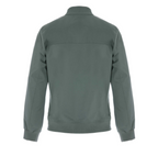 Men’s Zip Front Jacket With Funnel Neck Collar