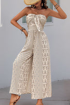 Women’s Bandeau Printed Jumpsuit