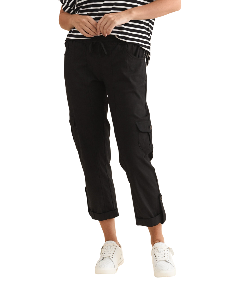 Women’s Black Cargo Pants