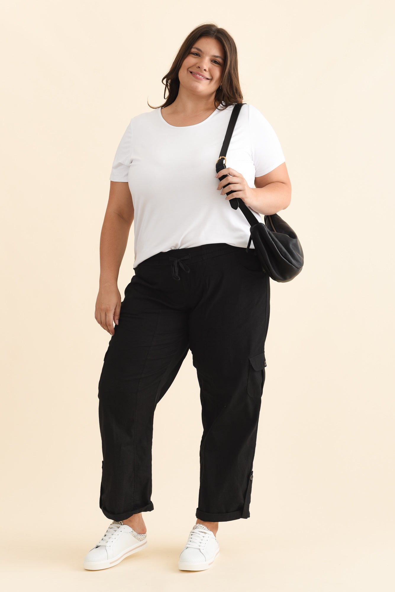 Women’s Black Cargo Pants