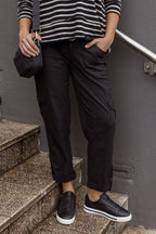 Women’s Black Cargo Pants