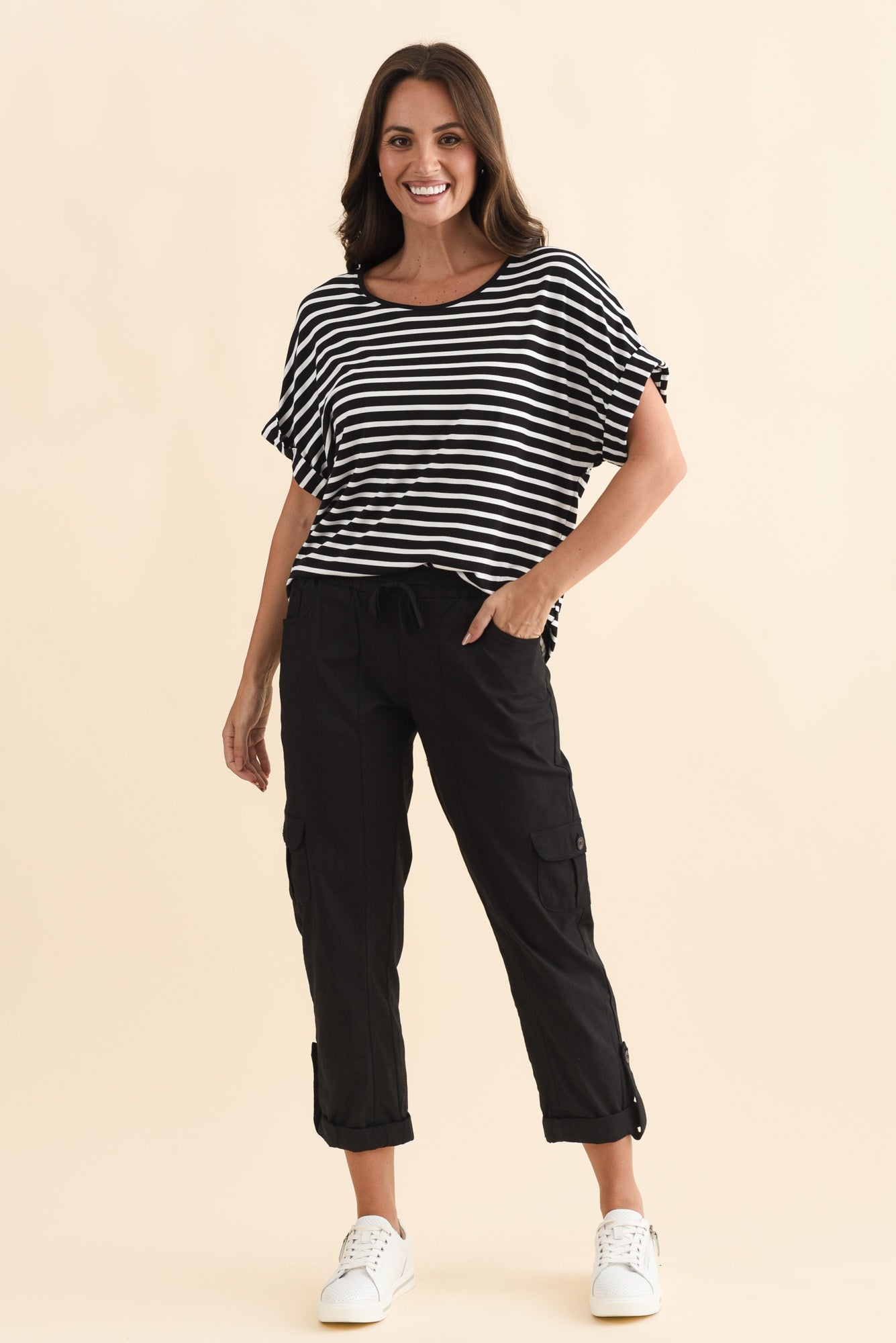 Women’s Black Cargo Pants