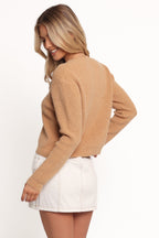 Women’s Bow Front Knit Cardigan