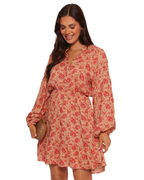 Women’s Floral Long Sleeve Mini Dress