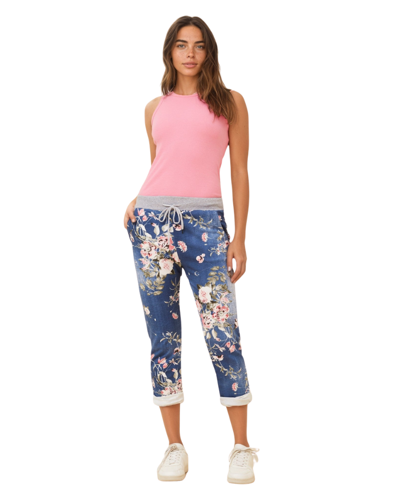 Women’s Floral Print Jogger Pants