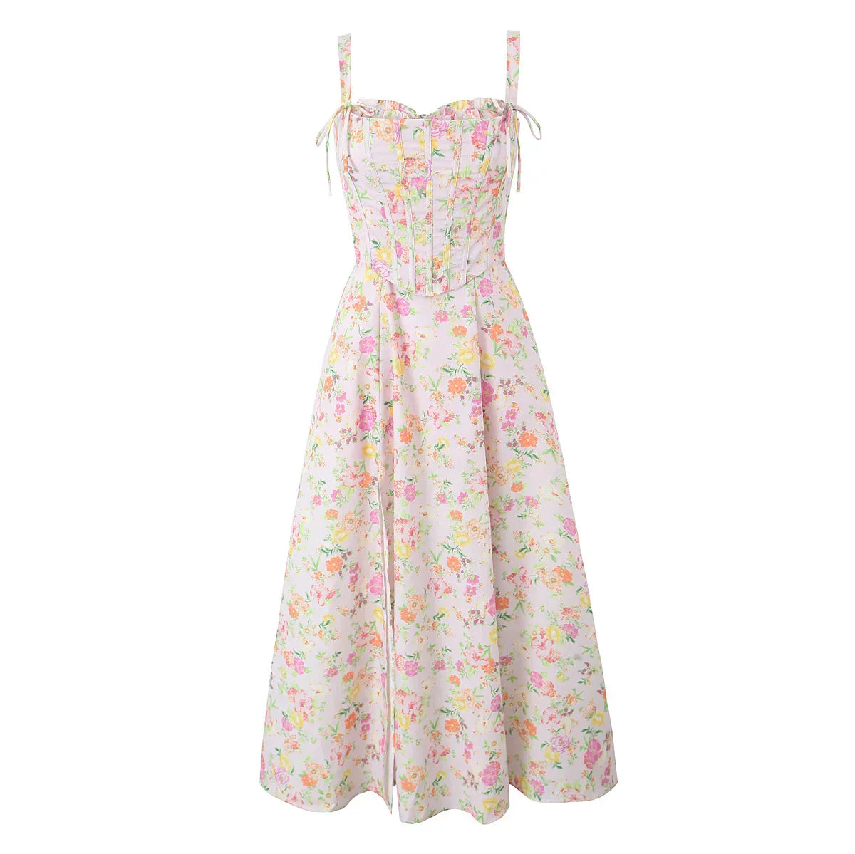 Women’s Floral Print Midi Dress