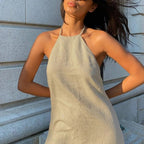 Women’s Halterneck Mini Dress