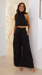 Women’s High Waist Wide Leg Pants