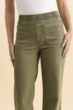 Women’s Khaki Wide Leg Pants