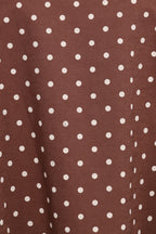 Women’s Polka Dot Puff Sleeve Mini Dress