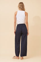 Women’s Polka Dot Wide Leg Pants