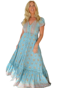 Women’s Printed Button Front Dress