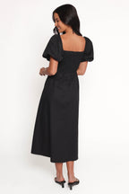 Women’s Puff Sleeve Midi Dress