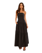 Women’s Strapless Tiered Maxi Dress
